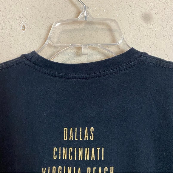 Bruce Springsteen E Street Band 2014 High Hopes Guitar US Tour T-shirt Sz Small - Picture 9 of 9